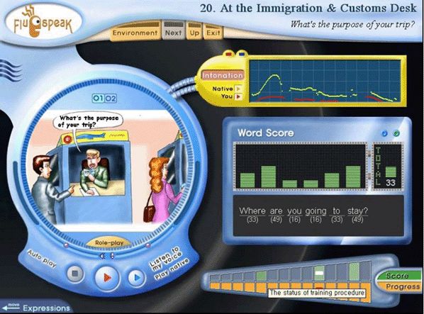 M�dulo de evaluaci�n de FluSpeak
